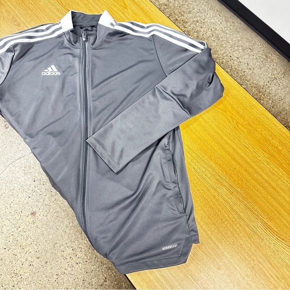 Adidas Full tracksuit, gray extra-large - Picture 8 of 8